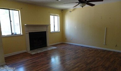 Living Room with Fireplace