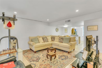 Your open concept living. The living space and the
