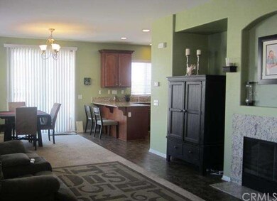 view of Kitchen and dining area from entry