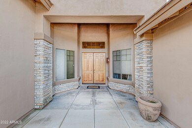 Courtyard Entry With Casita