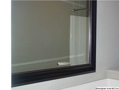 Decorative mirrors in both baths