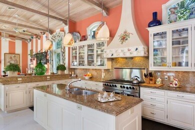 Oversized chef s kitchen