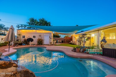 Backyard Pool Area