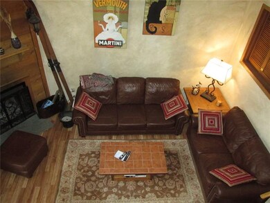 This picture was taken from the loft area. That's 