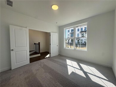 Terrace Bedroom makes for ideal guest suite with full bathroom or office space with oversized windows