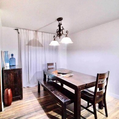 Dining room featuring hardwood / wood-style floors