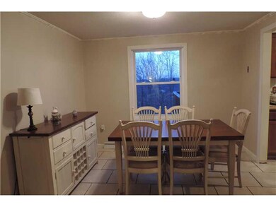 Dining Room. The dining room is open to the kitche