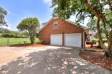 attached garage side