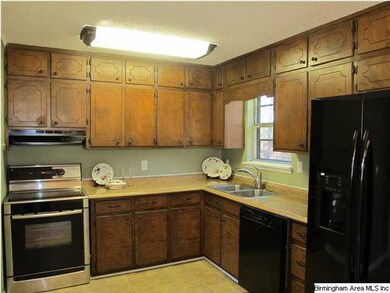 Eat-in kitchen with new appliances