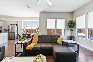 Light and bright living area