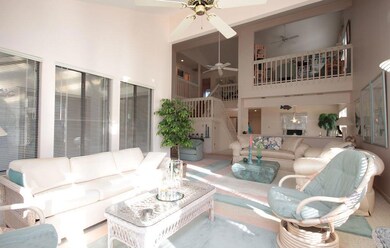 Living room to loft and stairs