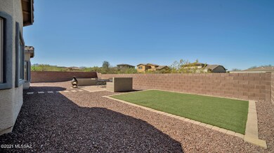 Backyard turf