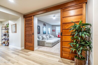 5 bonus room with custom barn door