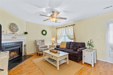 Woodburning f/p in Great room