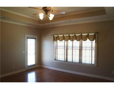 Master Bedroom. View of master bedroom looking out