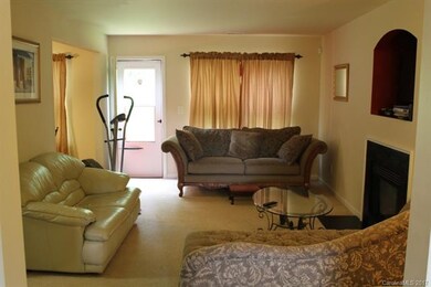 Living area opens to back yard area