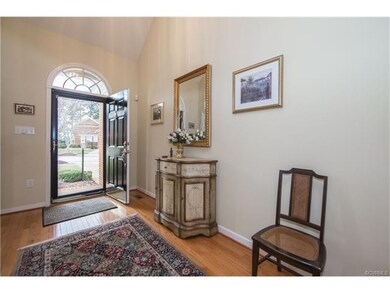 Spacious inviting Foyer, open to second floor