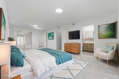 Master Suite Virtually Staged