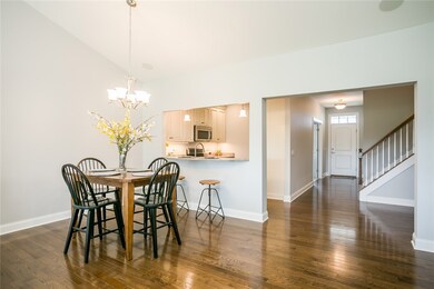 Expansive dining area