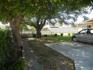 Front house parking area.