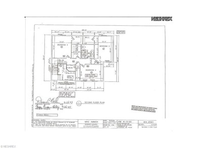 3520 Vandemark, Litchfield, OH  Second Floor Bluep