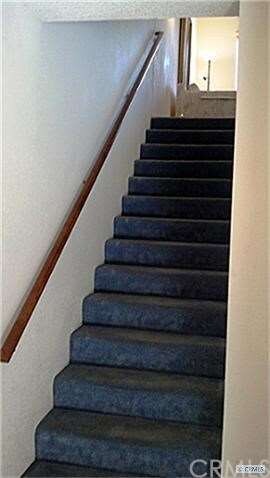 Entry stairs to condo
