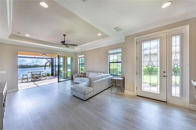 Entryway to open floor plan