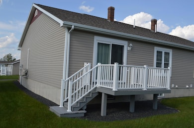 Back and side with porch