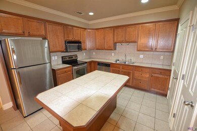 Stainless steel appliances.