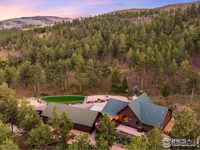 Located less than 30 minutes from Fort Collins, the property offers privacy and a true escape from the city.
