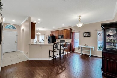 High ceilings and lots of natural light