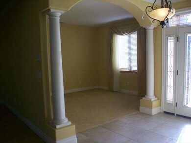Private living room off entry.