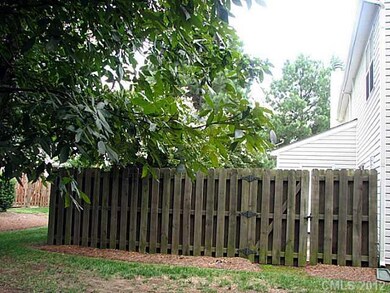 Fenced Yard - Fenced back patio.