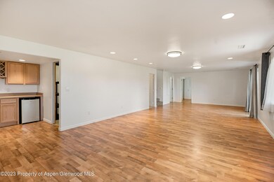 Lower Level living & wet bar