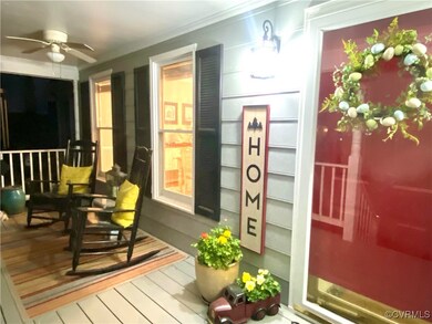 Welcoming Country Front Porch