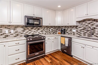 New glass tile backsplash