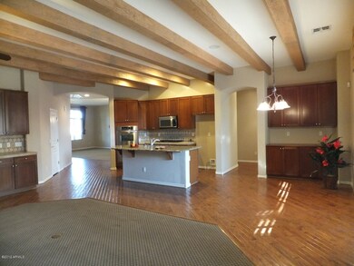 Kitchen and Family Room
