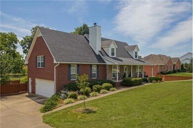 Home has a his & her's garage.  This side has a 2 car garage.