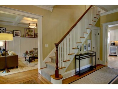 Entry. Looking into the dining room which is curre
