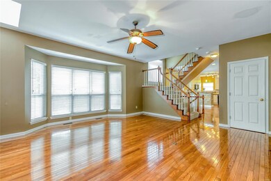 AWESOME FAMILY ROOM; WITH BAY WINDOW, REAL WOOD FL