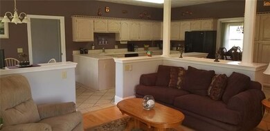Open Great Room to Kitchen and Breakfast nook with