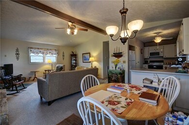 Dining Area of Great Room into the Kitchen