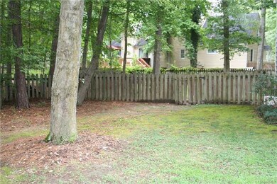 Rear Yard with Fencing