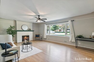 Featuring Cove Ceilings and Fireplace!
