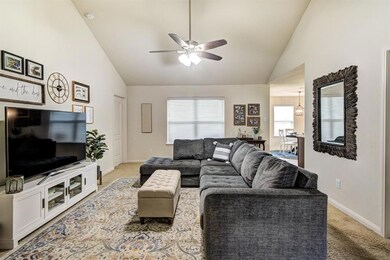 Lots of natural light flowing into the family room!