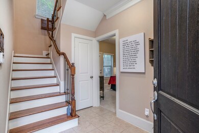 Once inside the front door you will see the welcom