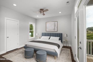 Primary suite with ocean views