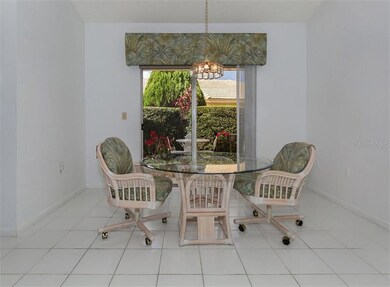 Dinette with eating space outside