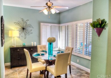 A large dining area can also be used for a family 
