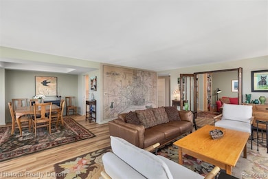 1300 E. Lafayette #2407 — Elevated City Living with Iconic Views.  Perched high on the 24th floor of Detroit’s iconic 1300 East Lafayette Cooperative, this 1,664 sqft corner residence embodies the best of modern city living. Recently reimagined with 